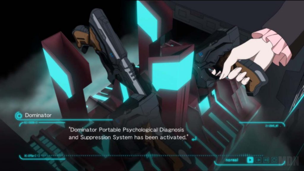 Psycho Pass Mandatory Happiness visual novel ps4 Ps vita test jeux video manga anime
