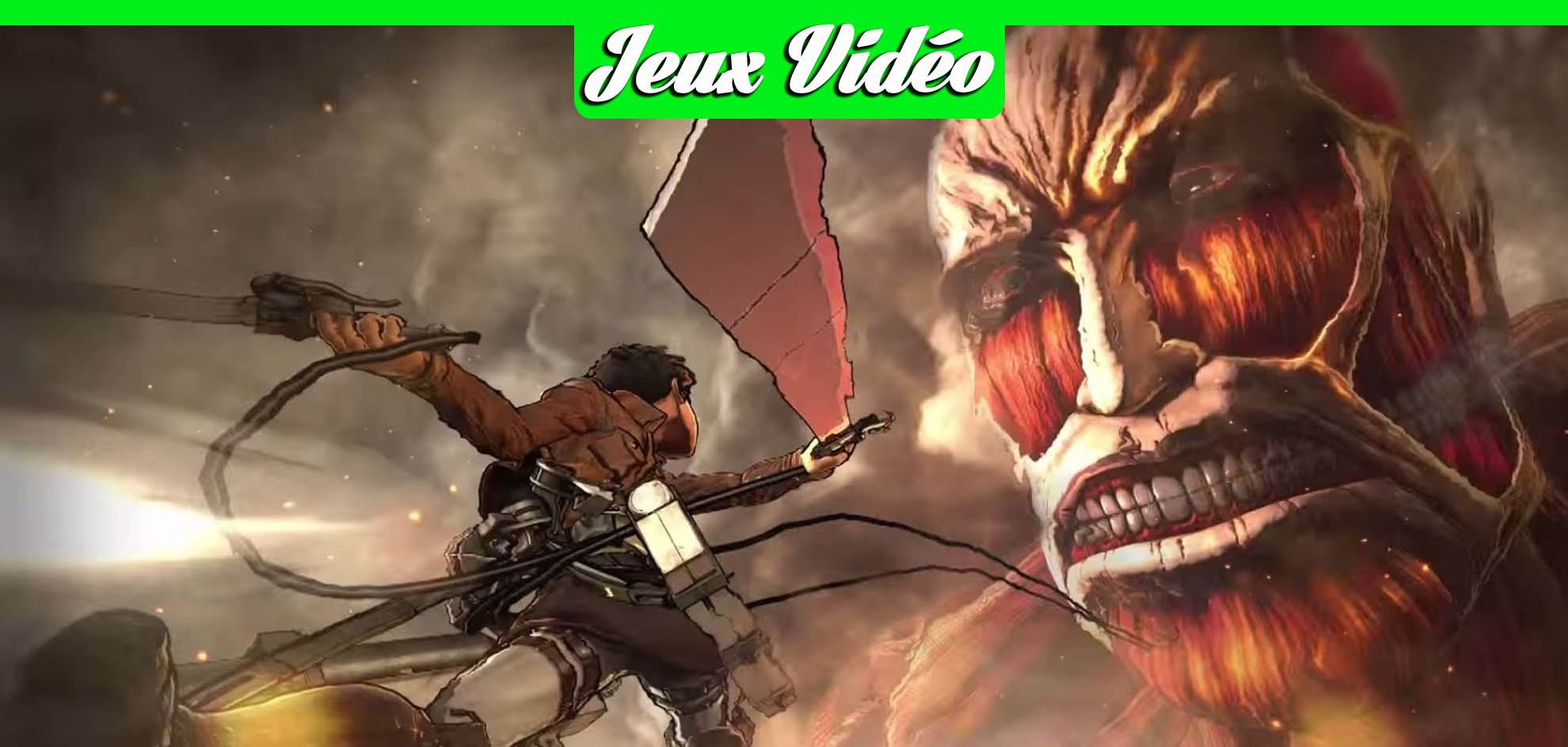 Lire la suite à propos de l’article Test de Attack on titan Wings of freedom, une adaptation réussie sur PS4, Xbox One