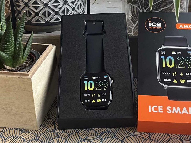 Notre avis sur la montre connectée ICE smart two black amoled : un bijou de technologie au poignet