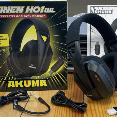 Test du Akuma Seinen H01 WL : le casque gaming sans-fil qui a du mordant ?