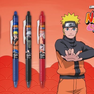 Nous avons testé les stylos Pilot FriXion Naruto Shippuden : Une collaboration réussie pour la rentrée des classes 2024 ?