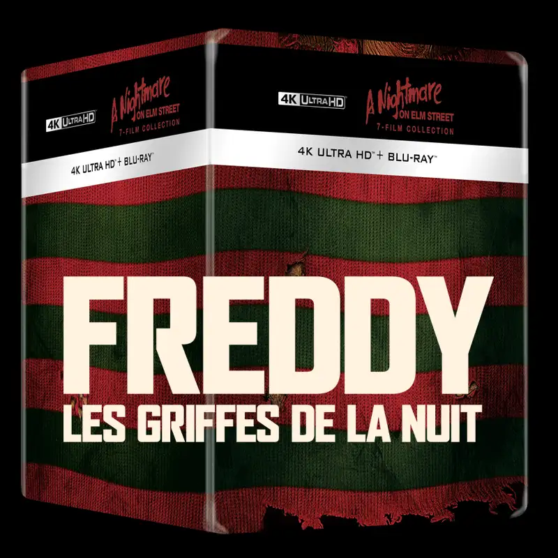 Lire la suite à propos de l’article Freddy revient en 4K collector pour Halloween : la saga intégrale dans un coffret Library Case