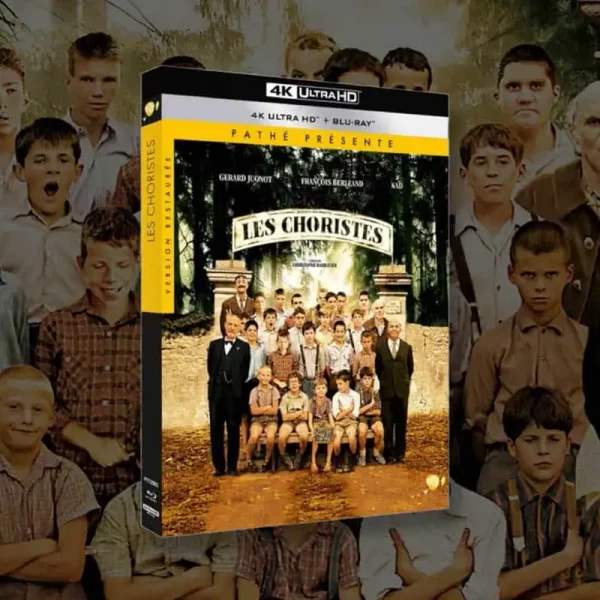 cover jaquette du film les choristes restauration 2025