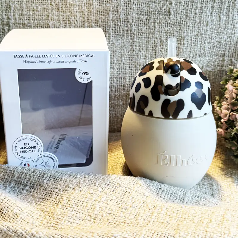 Lire la suite à propos de l’article Test Élhée Graouu, Tasse à Paille Lestée 240 ml : autonomie, repas sereins et idée cadeau utile pour Noël 2025