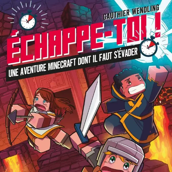 Test du livre-jeu Minecraft : Échappe-toi ! Donjons sans dragons