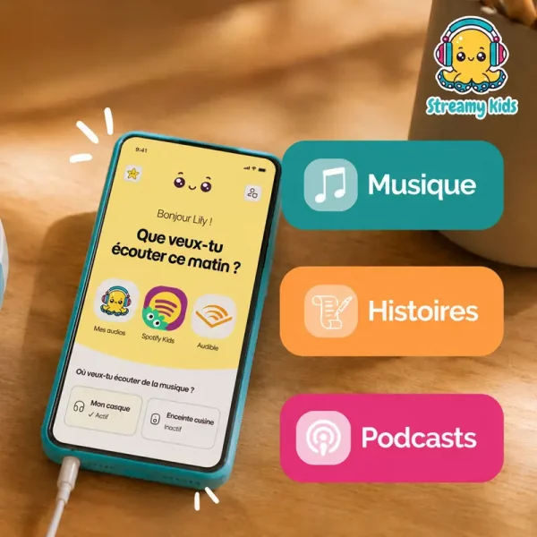 Streamy Kids : l'appareil qui réinvente l'écoute audio des enfants sans smartphone