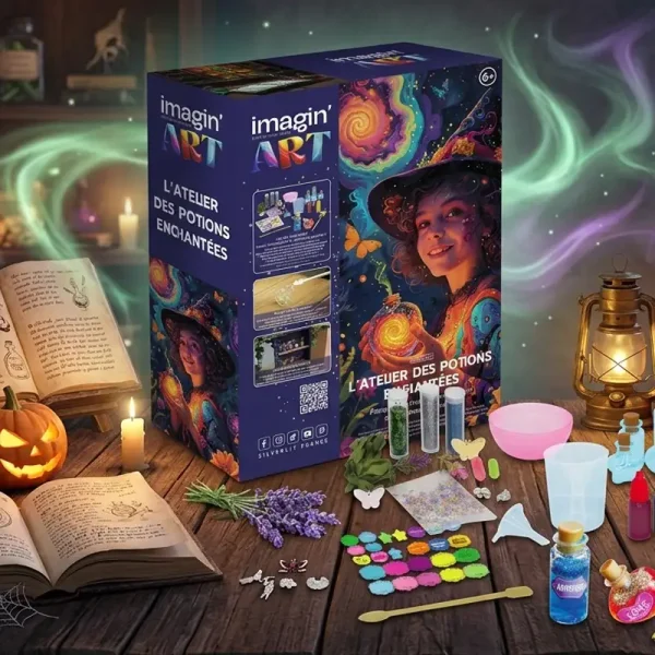 Paillettes, bave de crapaud et phosphorescence : Le coffret magique que tous les enfants réclament pour Halloween ?
